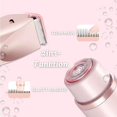 Silky Splash Vamaro Shaver 2-in-1 Women’s Razor & Trimmer for Smooth, Painless Hair Removal