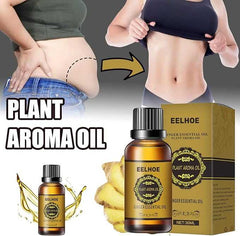 Eelhoe Abdominal Drainage Ginger Massage Oil Full Body Herbal Oil