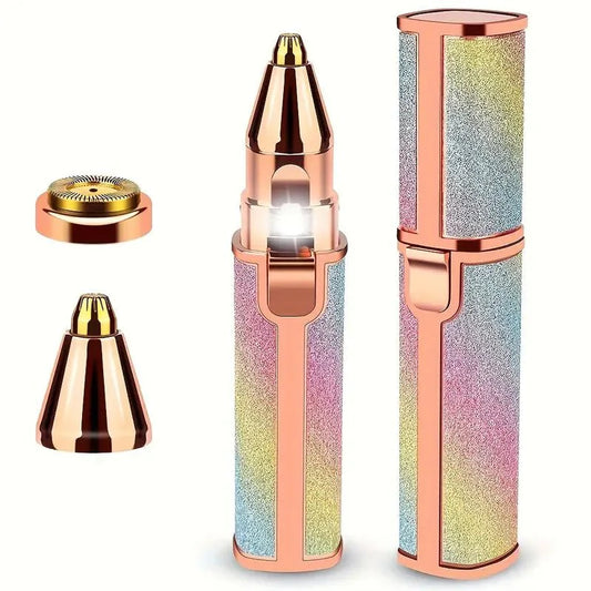 Painless Hair Remover – Cordless Precision Trimmer for Nose, Ears & Facial Hair