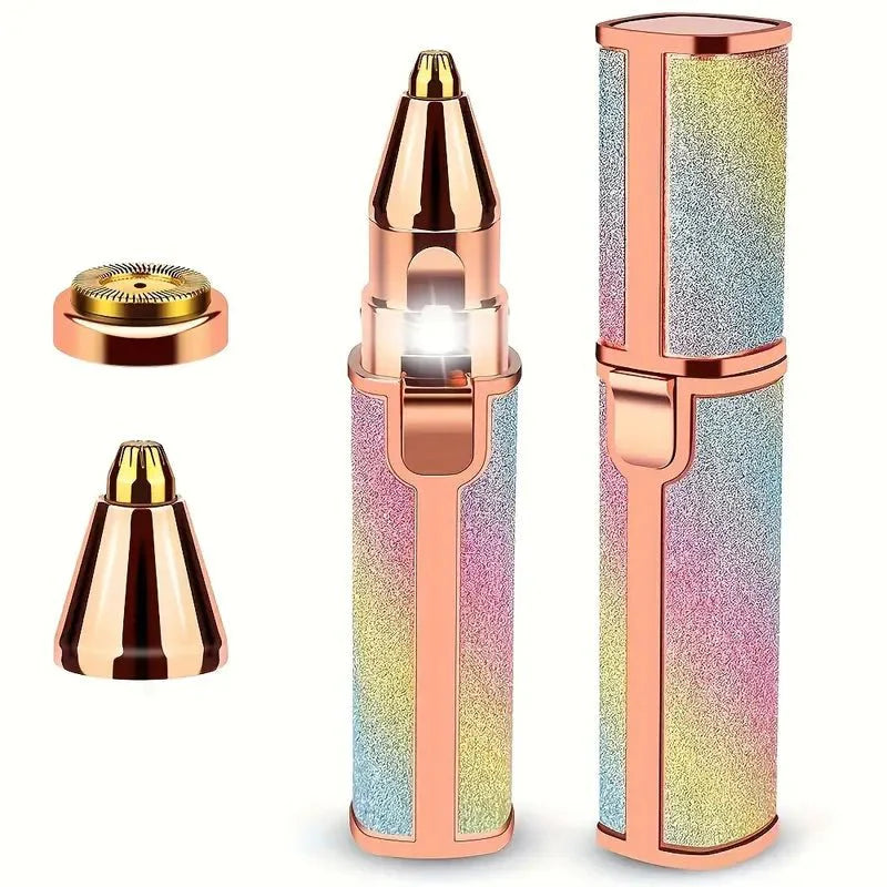 Painless Hair Remover – Cordless Precision Trimmer for Nose, Ears & Facial Hair