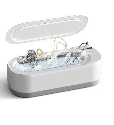 Ultrasonic Eye Glass & Jewelry Cleaner – 360° Deep Cleaning Machine