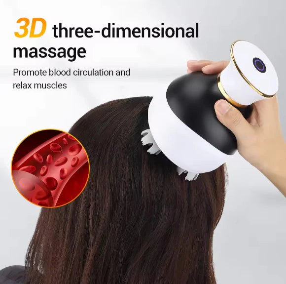 Wireless Head Massager – Portable Stress Relief & Relaxation Device